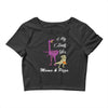 mama &amp; pizza dinasour. Crop Top