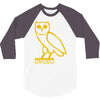 drake, ovoxo owl 3/4 Sleeve Shirt