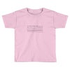 bird on a wire men's Toddler T-shirt
