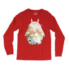 Totoro With Japanese Landscape Long Sleeve Shirts