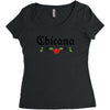 Chicana Women's Triblend Scoop T-shirt