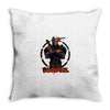 deadwho i'm deathstroke Throw Pillow