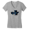 ora ora ora Women's V-Neck T-Shirt