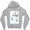 Look Zipper Hoodie