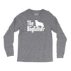 the dogfather cavalier king charles spaniel white Long Sleeve Shirts
