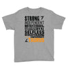 Strong Independent Motivated Taurus Youth Tee