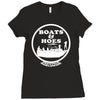 boats and hoes Ladies Fitted T-Shirt