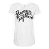 always together Maternity Scoop Neck T-shirt