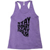 stay hungry stay foolish Racerback Tank