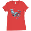 sea emperor transparent buffalo Ladies Fitted T-Shirt