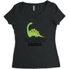 Brother Saurus Women's Triblend Scoop T-shirt