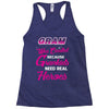 Gram Was Created Because Need Real Heroes Racerback Tank