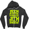 Jedi On The Streets Sith In The Sheets Zipper Hoodie