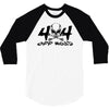 4x4 big skull head  off road 3/4 Sleeve Shirt