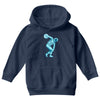 astronaut discus throwing Youth Hoodie