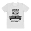driver picks the music passenger shuts his cakehole All Over Women's T-shirt