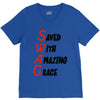 saved with amazing grace V-Neck Tee