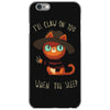 nightmare on kitty street iPhone 6/6s Case