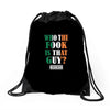 WHO THE FOOK IS THAT GUY Drawstring Bags