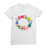 personalize baby name bodysuit Ladies Fitted T-Shirt