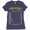 Sagittarius Facts Zodiac Ladies Fitted T-Shirt