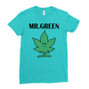 mr (2) Ladies Fitted T-Shirt