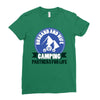 camping for life;Husband and wife Ladies Fitted T-Shirt