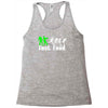 zombie fast food  funny Racerback Tank