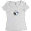 Moon Night Women's Triblend Scoop T-shirt