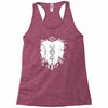 who am i Racerback Tank