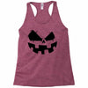 pumpkin face Racerback Tank