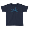 cycling bikes bike cycle riding retro sticker transfer tv funny iron o Toddler T-shirt