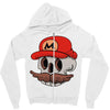 mario skull Zipper Hoodie