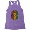 new! men's rasta vibe lion Racerback Tank