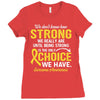 Ewing Sarcoma Awareness Ladies Fitted T-Shirt