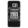 vintage made in 1981 perfectly aged a living legend Samsung Galaxy S7
