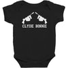 bonnie &amp; clyde valentine's day best trending Baby Bodysuit
