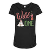 Wild One Maternity Scoop Neck T-shirt