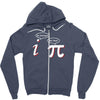 be rational get real t shirt funny math tee pi nerd nerdy geek shirt h Zipper Hoodie