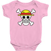 one piece skull Baby Onesie
