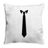 mib cravate Throw Pillow