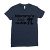 mommy's little cutie Ladies Fitted T-Shirt