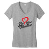 be mine valentine Women's V-Neck T-Shirt