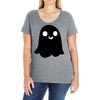boo.... Ladies Curvy T-Shirt