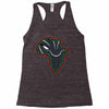 african black panther Racerback Tank