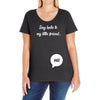 Say Hello to My Little Friend Ladies Curvy T-Shirt