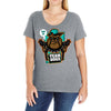 team dog Ladies Curvy T-Shirt