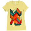 bike ride Ladies Fitted T-Shirt