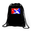 yoda baseball  funny Drawstring Bags