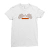 trunk wrestling Ladies Fitted T-Shirt